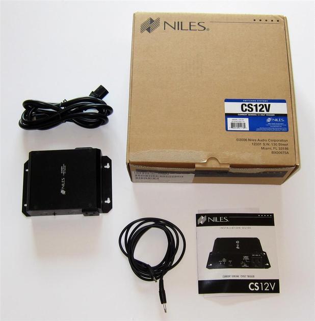 Niles Audio CS12V Current Sensing 12 Volt Trigger AC Cables Audiogon